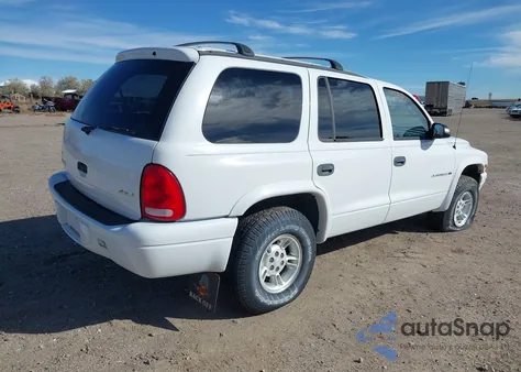 1999 Dodge Durango z USA, uszkodzony, nr VIN 1B4HS28Y7XF571797
